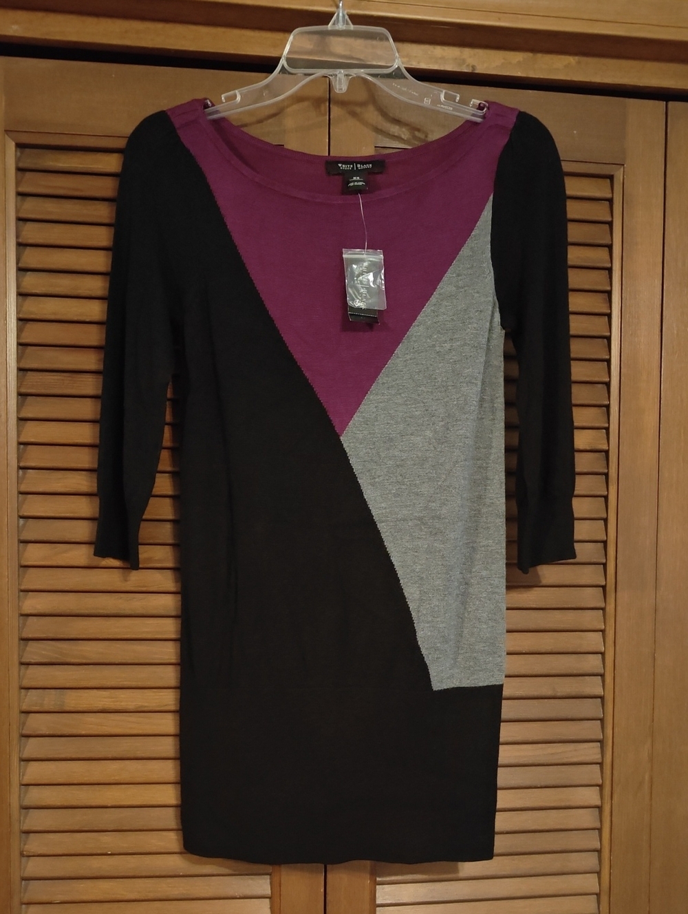 NWT White House Black Market Color Black Tunic